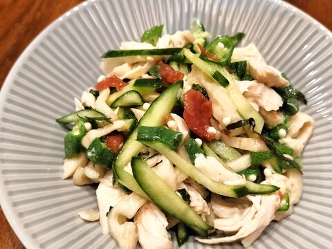 5分でできる!きゅうりの梅さっぱり和え